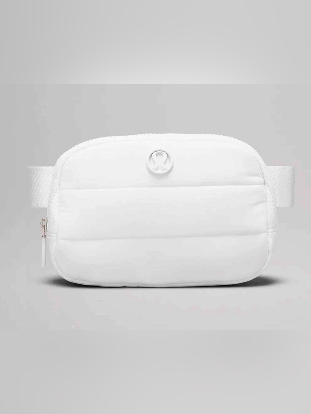 lululemon athletica White Quilted, Wunder Puff,Crossbody Camera Belt Bag
